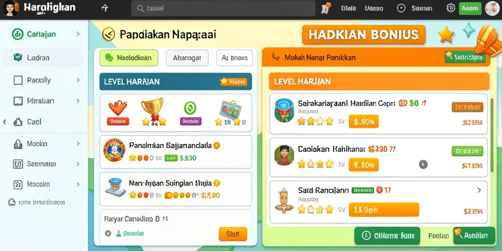 Tampilan antarmuka yang user-friendly.