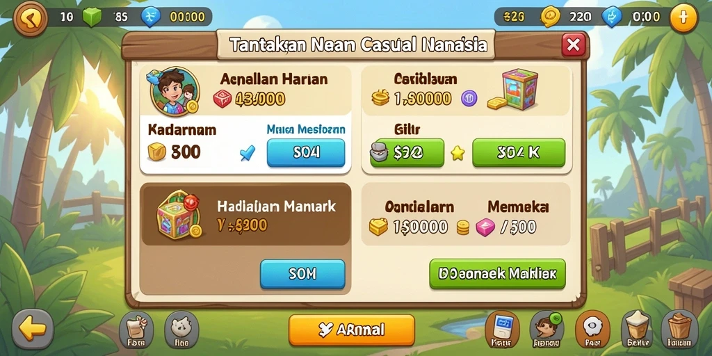 Tampilan antarmuka yang ramah pengguna.