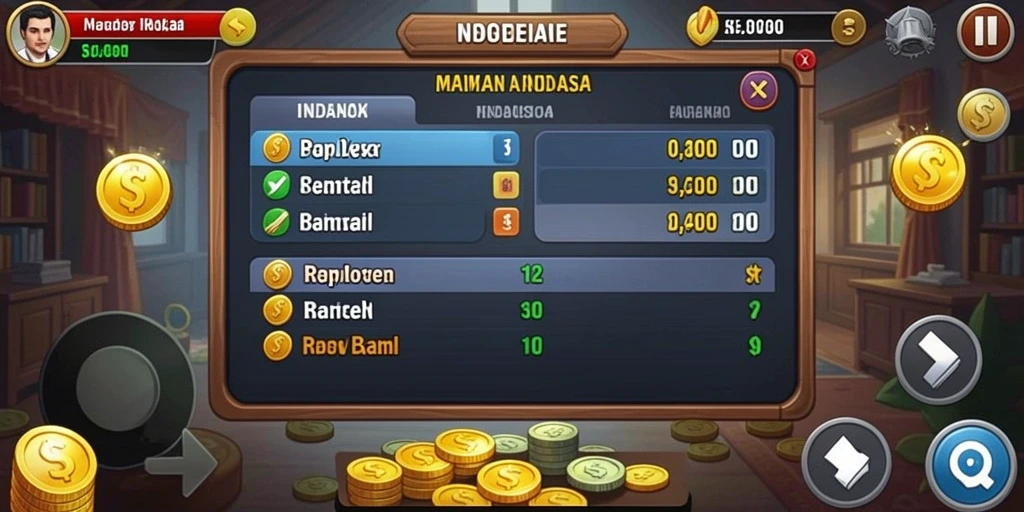 Screenshot menampilkan antarmuka utama dari ARTIS777.