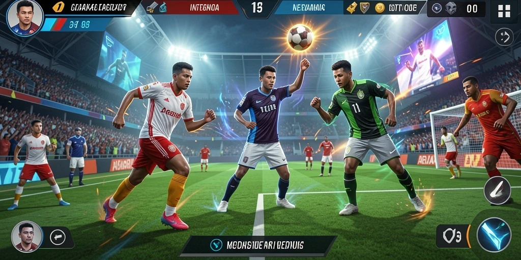 Tampilan menu utama yang menarik dan intuitif.
