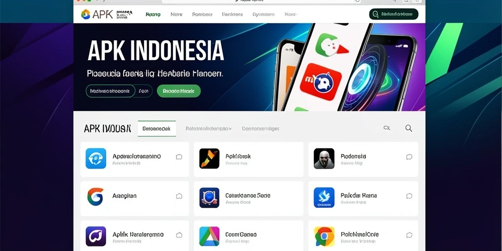 Tampilan utama yang menarik dan intuitif.