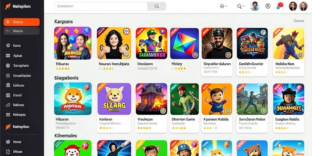 Tampilan antarmuka yang menarik dan responsif.