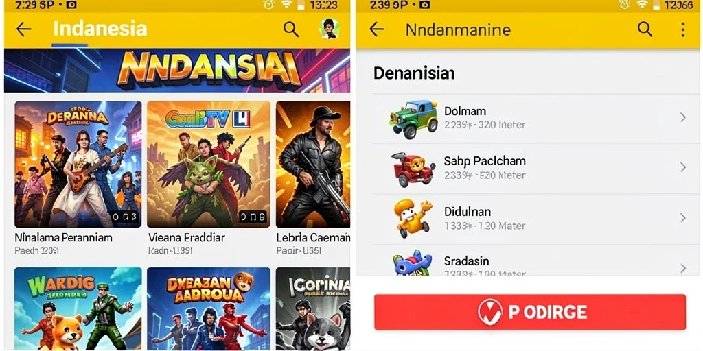 Tampilan utama GOLDRAJA yang menarik.
