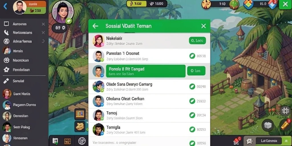 Tampilan antarmuka IDKLUB yang menarik dan mudah dinavigasi.