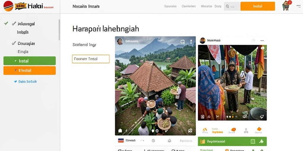Tampilan antarmuka yang ramah pengguna.