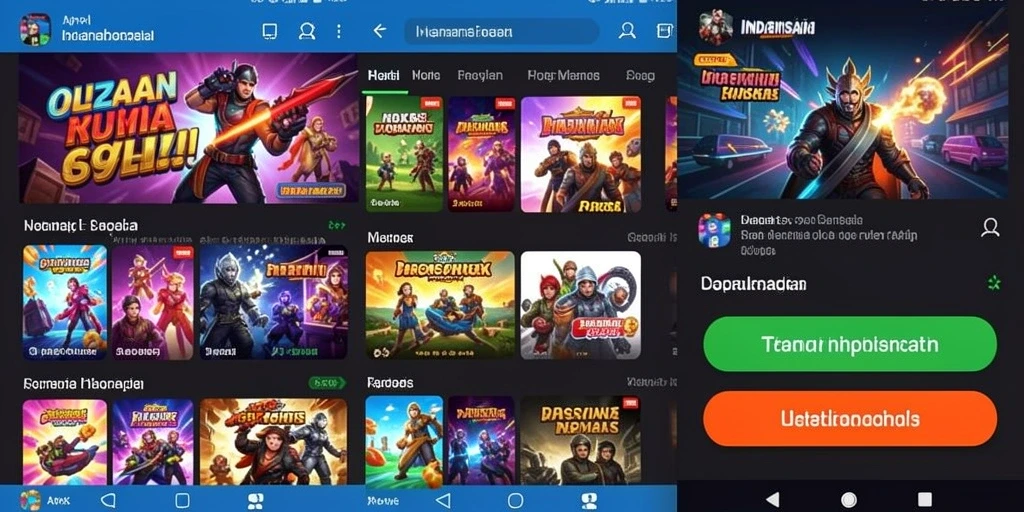 Screenshot menampilkan karakter utama dalam aksi petualangan.
