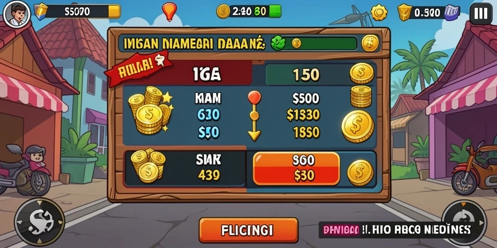 Tampilan awal MAMEN123 yang menarik.
